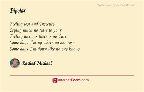 Bipolar Poem By Rashed Mishaal