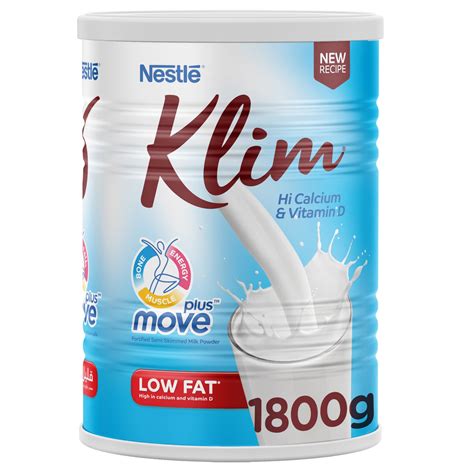 Nestle Klim Low Fat Powder Milk with FortiGrow 1.8kg Online at Best ...