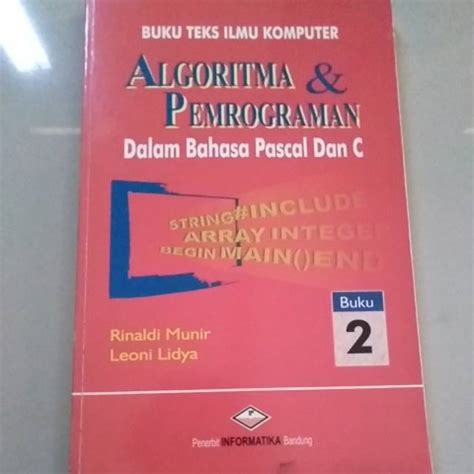 Jual Buku Algoritma Dan Pemrograman Dalam Bahasa Shopee Indonesia