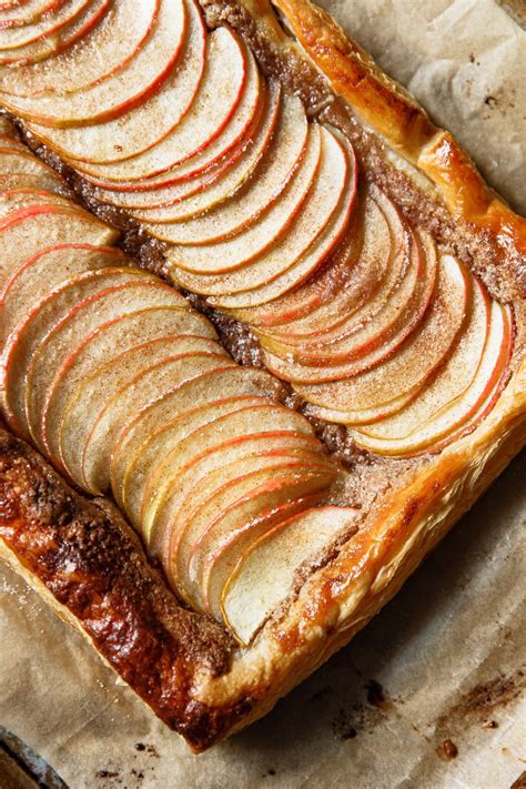 French Apple Tart Slice