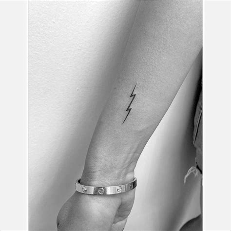 minimalist lightning bolt tattoo - scienceolympiadtowerdesigns