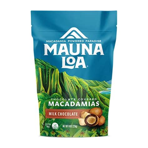 Buy Mauna Loa Premium Hawaiian Chocolate Covered Macadamia Nuts Milk