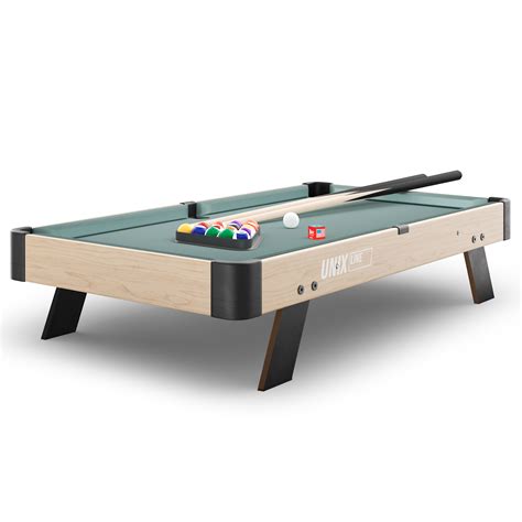 Купить Игровой стол UNIX Line Мини Бильярд настольный (88х47 cм) Wood ...