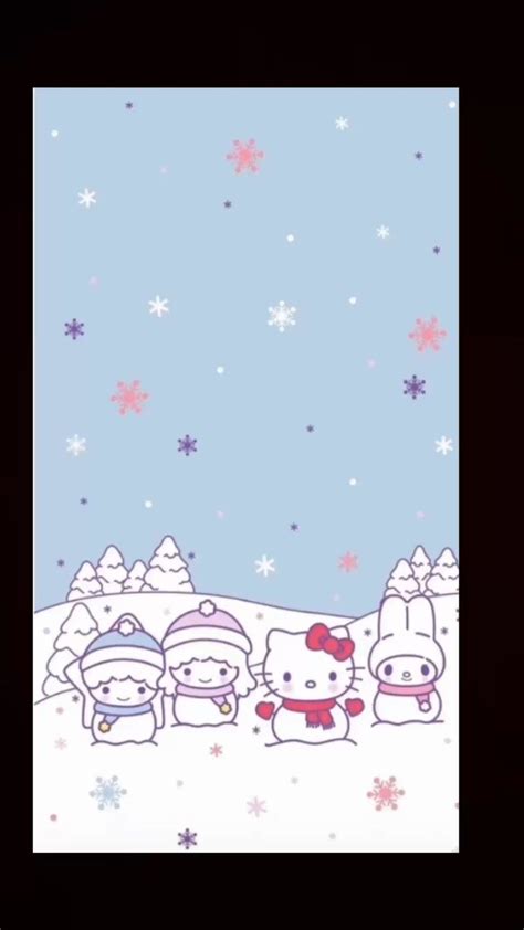 🎄Sanrio Christmas Wallpaper 🎄 | Hello kitty wallpaper, Walpaper hello ...