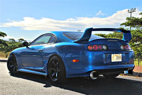 Toyota Supra Blue - amazing photo gallery, some information and specifications, as well as users ...