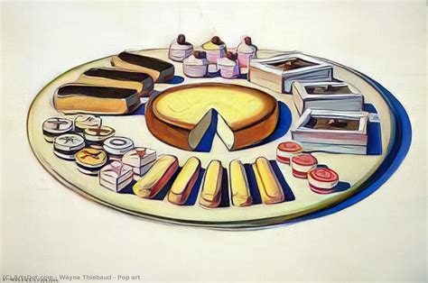 Pop Art By Wayne Thiebaud United States Wayne Thiebaud