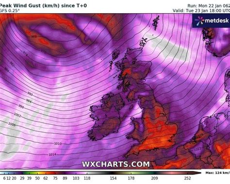 Storm Jocelyn map: Exactly where UK will be battered by second storm in ...