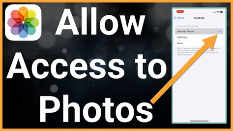 How To Allow Access To Photos On Iphone Youtube