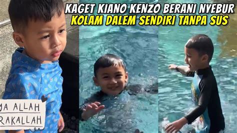 Mamapau Kaget Kiano Tiba Nyebur Ke Kolam Kenzo Malah Tiru Kiano