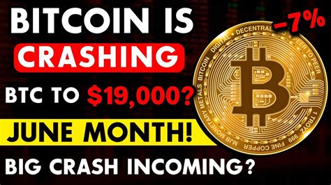 ALERT Bitcoin Crashing Again Big Dump Incoming In June Bitcoin