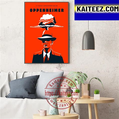 Oppenheimer New Poster Art By Fan Art Decor Poster Canvas Kaiteez