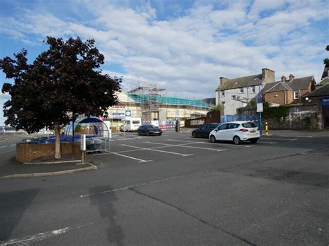 Tesco Car Park Stranraer Billy McCrorie Cc By Sa 2 0 Geograph