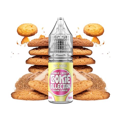 Kings Crest Cookie Collection Nic Salts Sugar Cookie 10Ml 10Mg