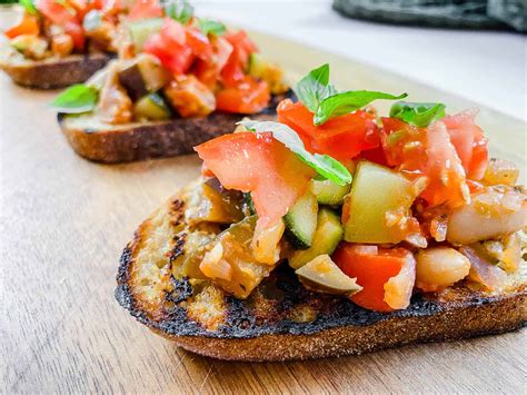 Vegan Bruschetta Recipe With Tomatoes Straightforward Fittrainme