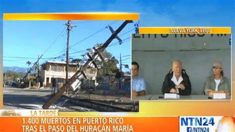 Gobierno De Puerto Rico Reconoció Más De 1 400 Muertos Tras Paso De