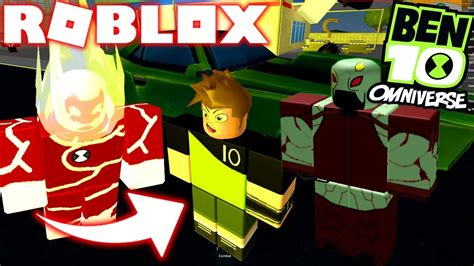 Roblox Ben 10 Omnitrix Game