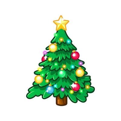 Christmas Tree Emoji Vector Art, Icons, and Graphics for Free Download