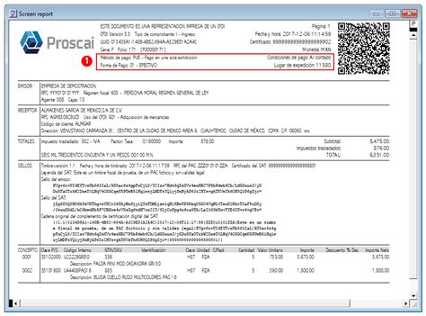 Cfdi M Todos De Pago Proscai