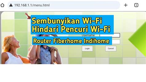 Cara Sembunyikan Nama Wi Fi Indihome Youtube