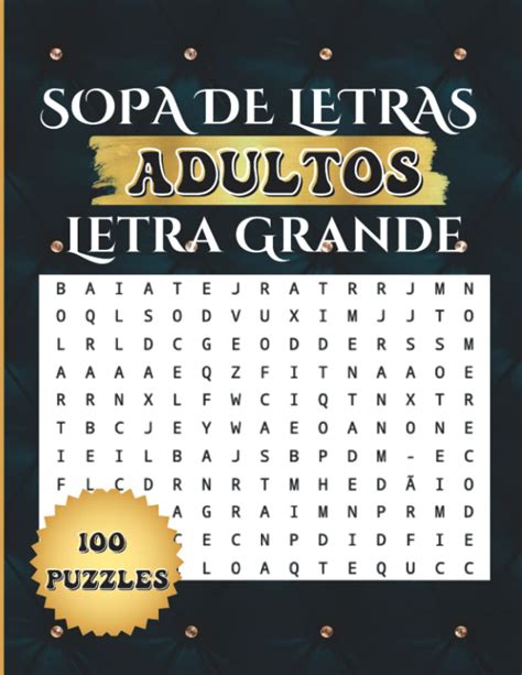 Buy 500 Sopa De Letras Adultos Libro De Sopa De Letras Para Adultos