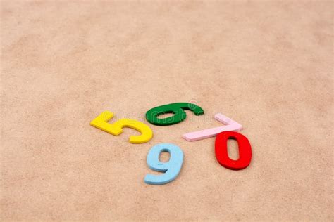 Colorful Numbers stock image. Image of counting, color - 144586837