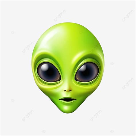 Alien Face Emoji, Alien, Cartoon, Symbol PNG Transparent Image and ...