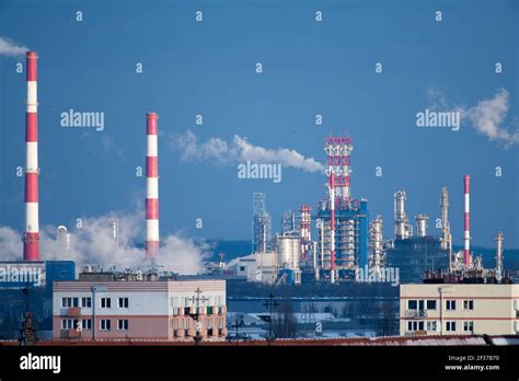 Grupa Lotos Refinery In Gdansk Poland January St Wojciech