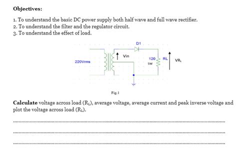 Solved Objectives 1 To Understand The Basic Dc Power