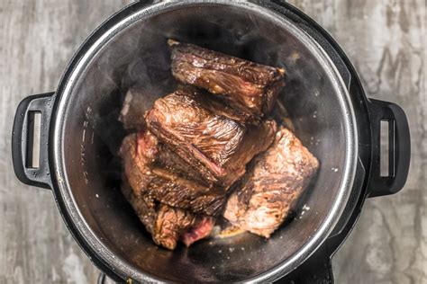 How To Cook Short Ribs In The Instant Pot Easy Step By Step