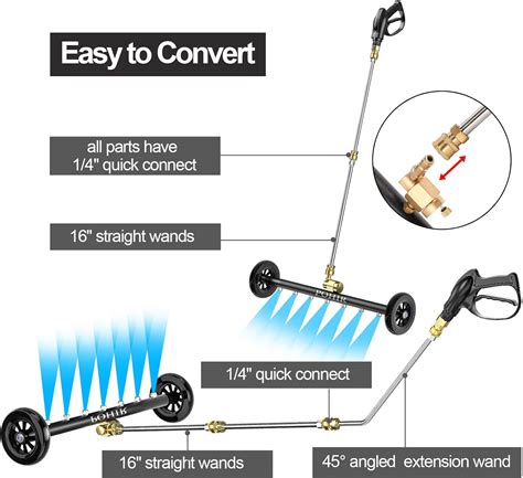 Buy Pohir Undercarriage Pressure Washer Attachment Pro Max Pressure