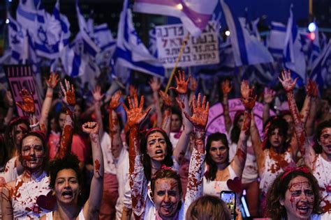 Israel Vive Otra Multitudinaria Protesta En Contra De La Reforma Judicial