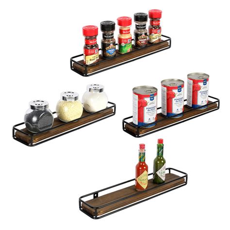 17 Stories 5 Jar Solid Wood Spice Rack And Reviews Wayfair