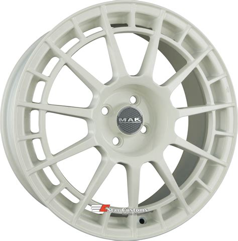 Mak Ntt Gloss White 7x17 4x100 Et35 Gloss White 4x100 17 70j 35 A182567