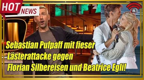 Sebastian Pufpaff mit fieser Lästerattacke gegen Florian Silbereisen