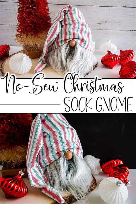 How To Make A Sock Gnome In Just Steps Gnomes Crafts Gnome