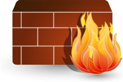 Firewall clip art Free vector in Open office drawing svg ( .svg ...