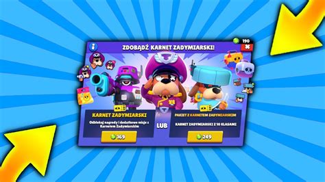 KupiŁem Nowy Karnet I StaŁo SiĘ To Brawl Stars Polska Youtube