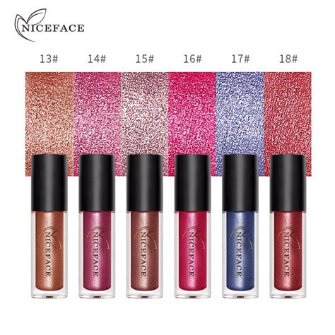 Buy Niceface Metalic Shimmery Liquid Lipstick Makeup Longlasting Beauty Shimmer