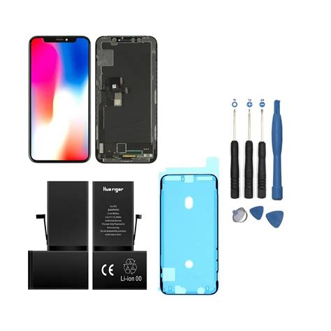 ECRAN LCD POUR IPHONE X 10 REMPLACEMENT RETINA VITRE TACTILE SUR CH