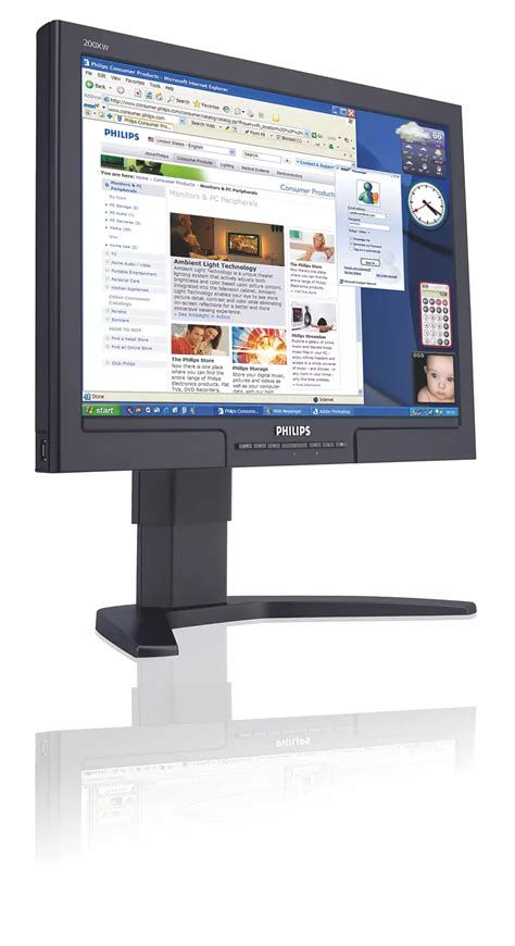 Monitor Panorâmico Lcd 200xw7eb 00 Philips