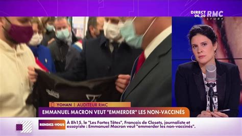 Emmanuel Macron Veut Emmerder Les Non Vaccin S Les Auditeurs Rmc