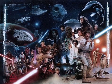 Star Wars Complete Saga Wallpaper