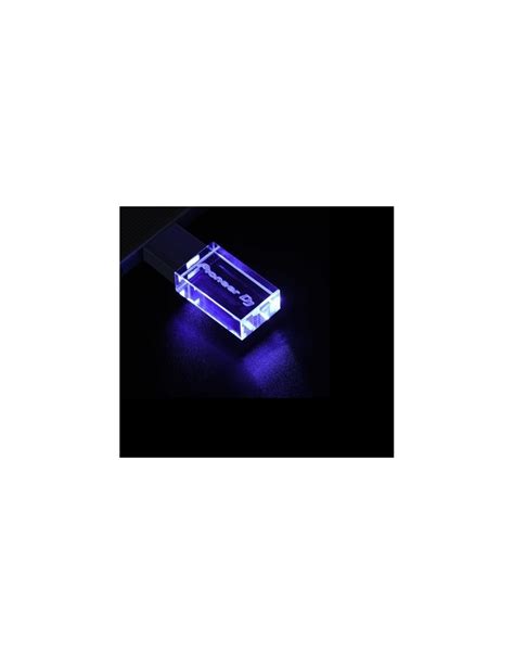 Chiavetta Pendrive Usb Gb Personalizzata Con Led Blu E Logo Pioneer Dj