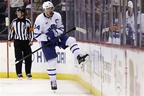 Matthews Scores In Overtime To Lift Maple Leafs To Win Over Devils