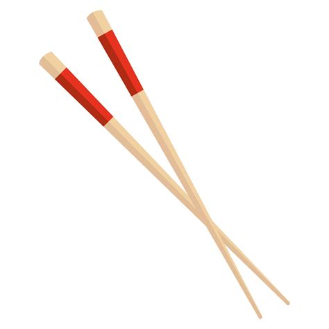 Japanese Wooden Chopsticks Vector Art At Vecteezy