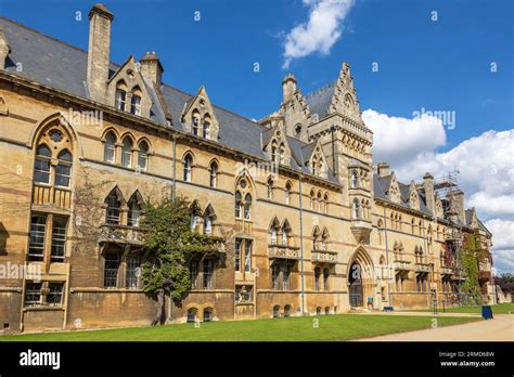 Front View To Meadow Building At Christ Church College Oxford England