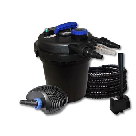 Sunsun Kit De Filtration De Bassin Pression L Avec W Uvc Et W