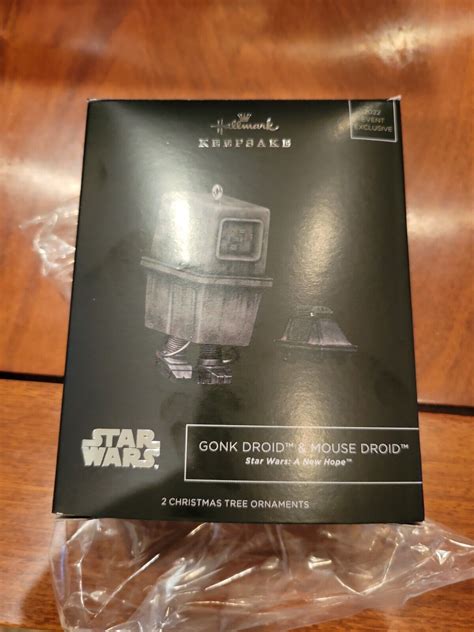 Sdcc 2022 Hallmark Popminded Star Wars Gonk Mouse Droid Keepsake