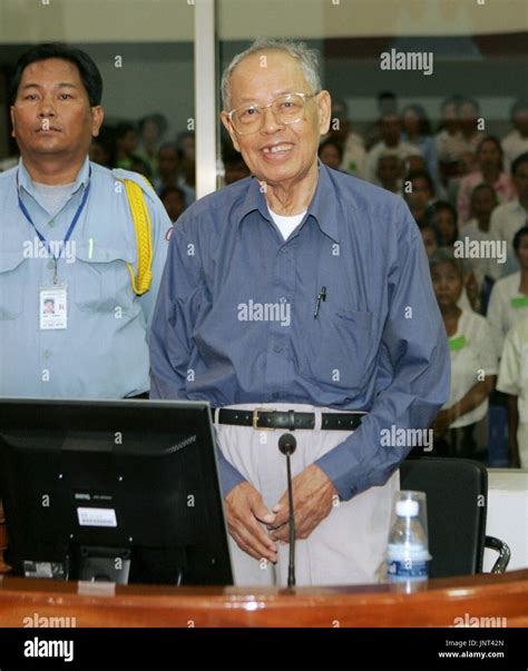 PHNOM PENH, Cambodia - Ieng Sary, a former Khmer Rouge deputy prime and ...