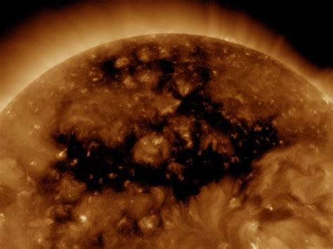 NASA Spacecraft Pictures Giant 'Coronal' Hole In The Sun | IBTimes